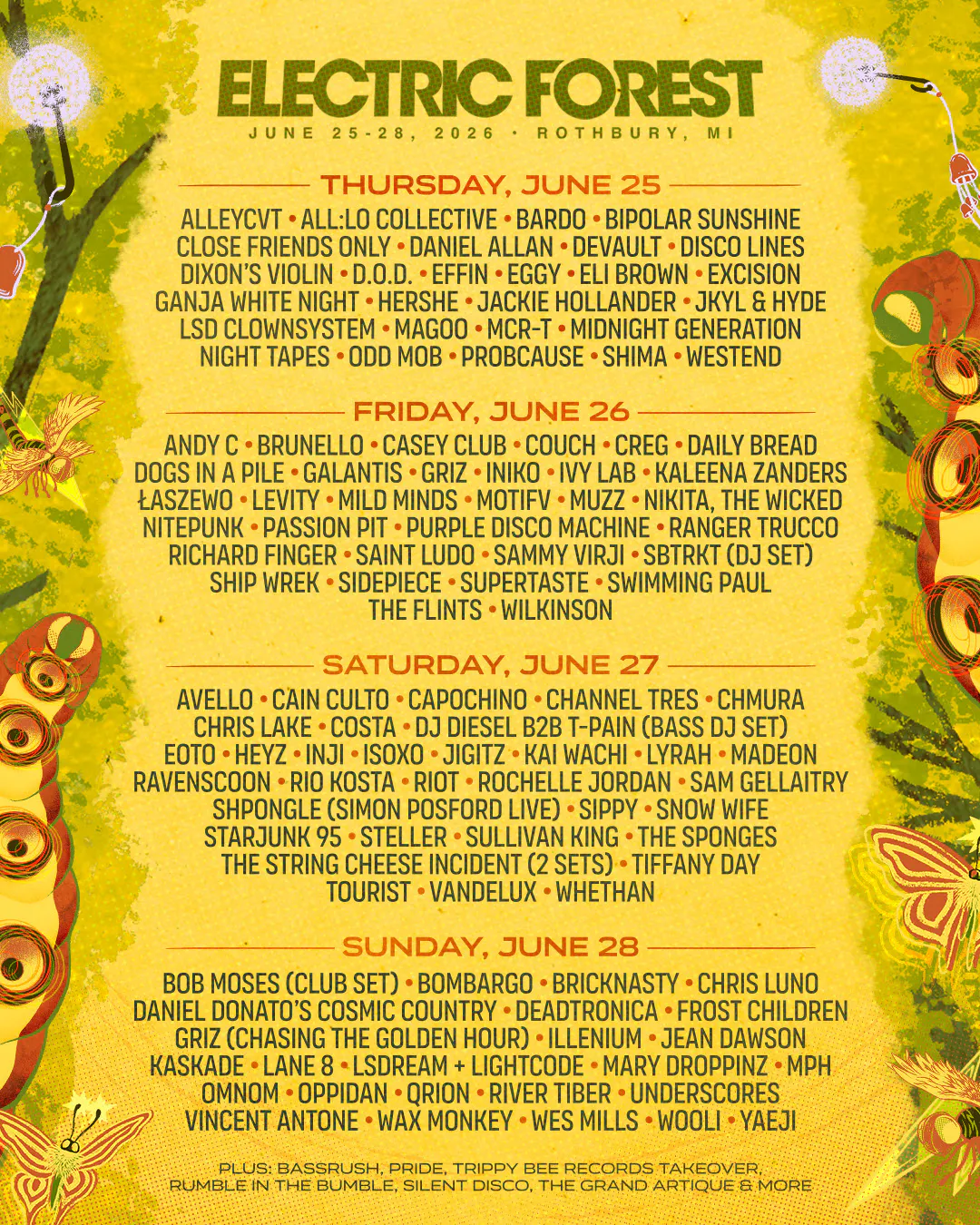 Electric Forest 2026 - 4 Day Pass