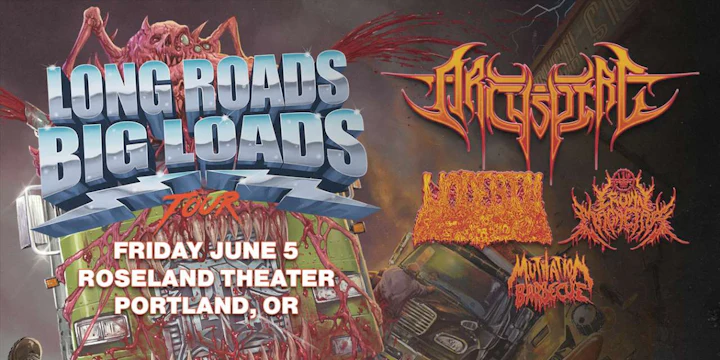 Archspire: Long Roads Big Loads Tour