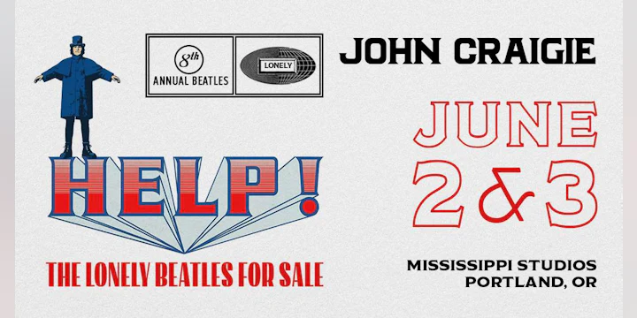 SOLD OUT: John Craigie performs "Help! The Lonely Beatles For Sale" (Night 2)