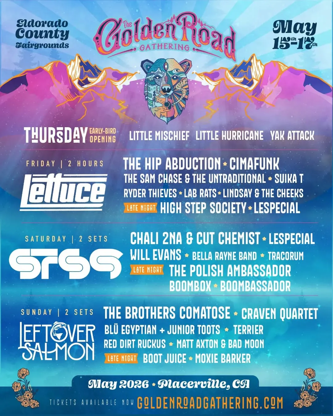 Golden Road Gathering 2026 - 3 Day Pass