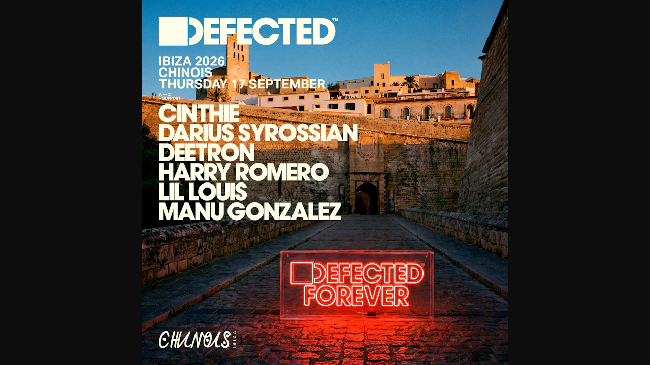 Defected: Darius Syrossian, Deetron, Harry Romero b2b Cinthie, Lil Louis, Manu Gonzalez