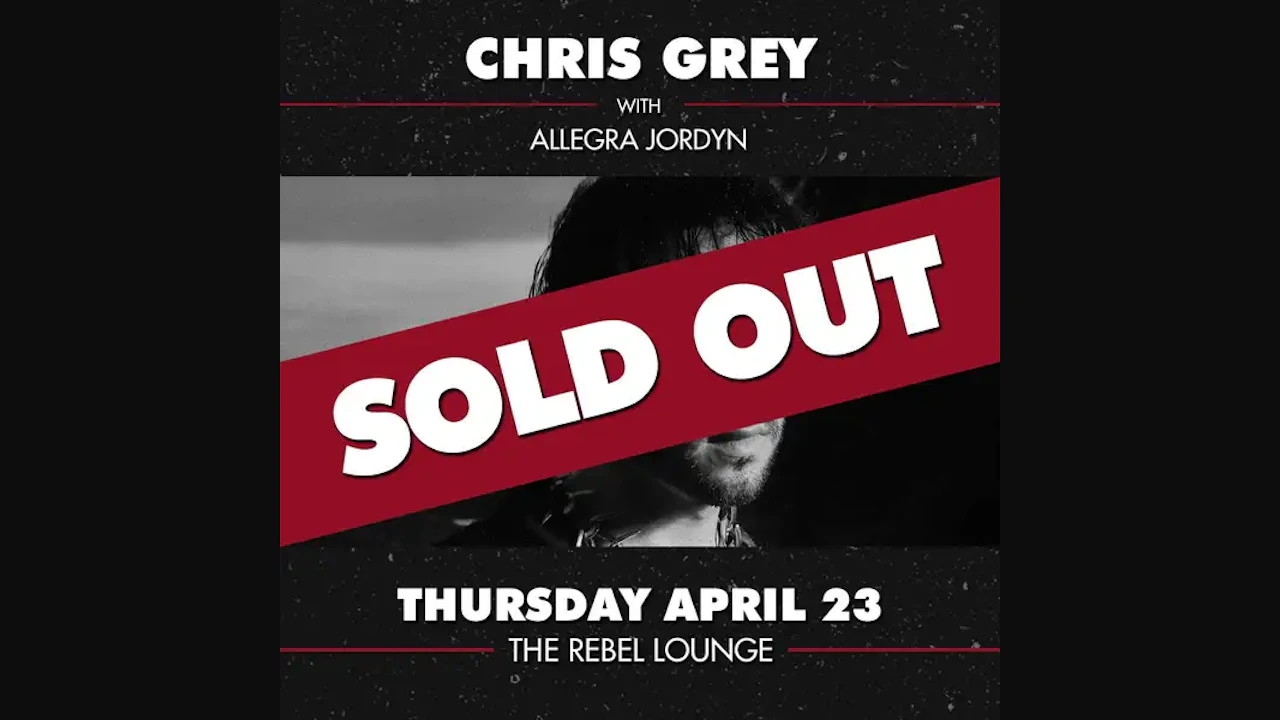 Chris Grey - Sold Out