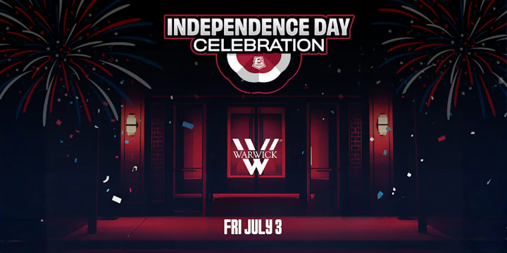 Don Julio Presents: Red, White & Vibes @ Warwick (July 4th weekend)