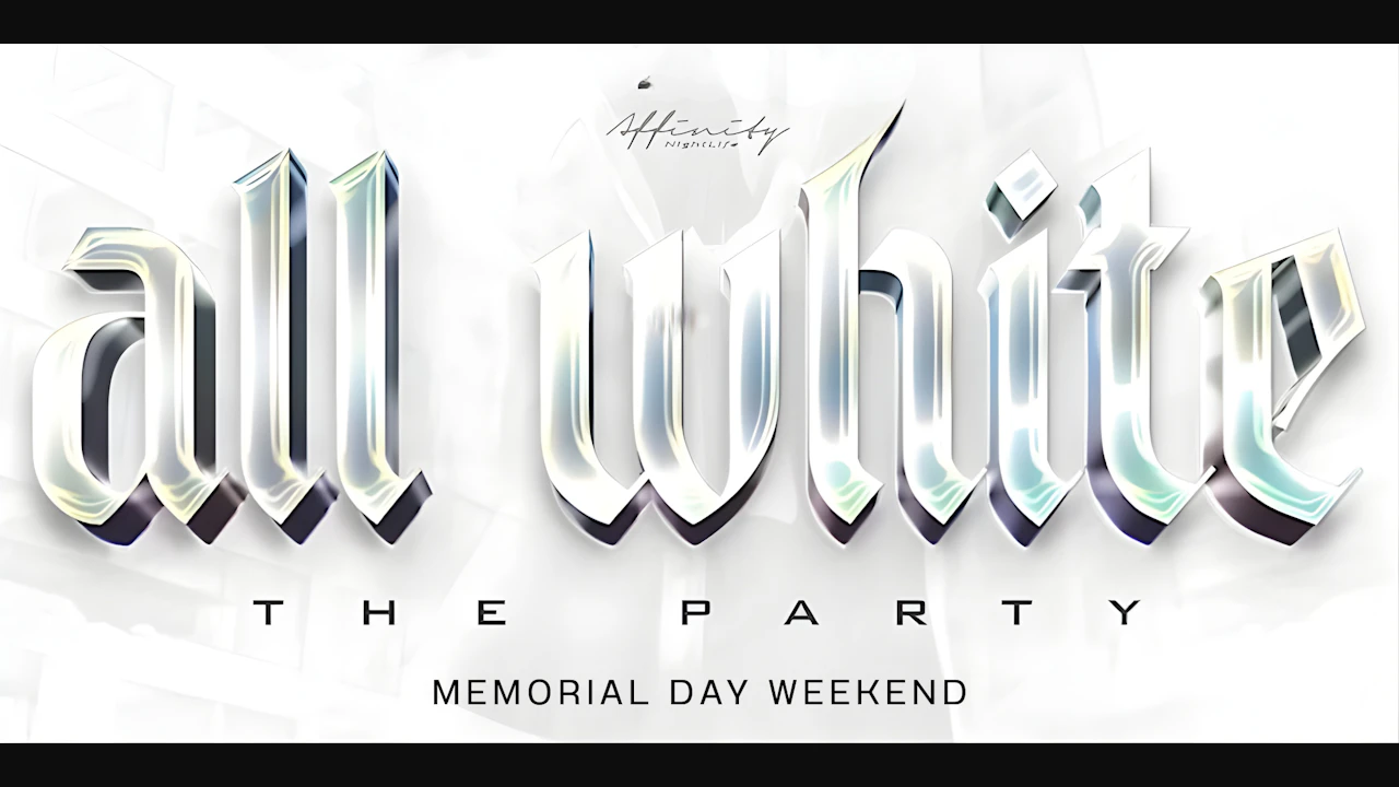 Memorial Day Weekend Pool Party 2026 | All White Party at Skybar LA