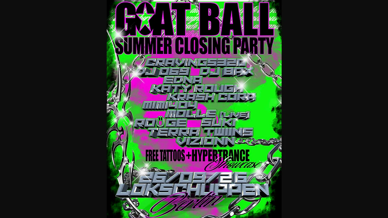 Goat Ball Summer Closing