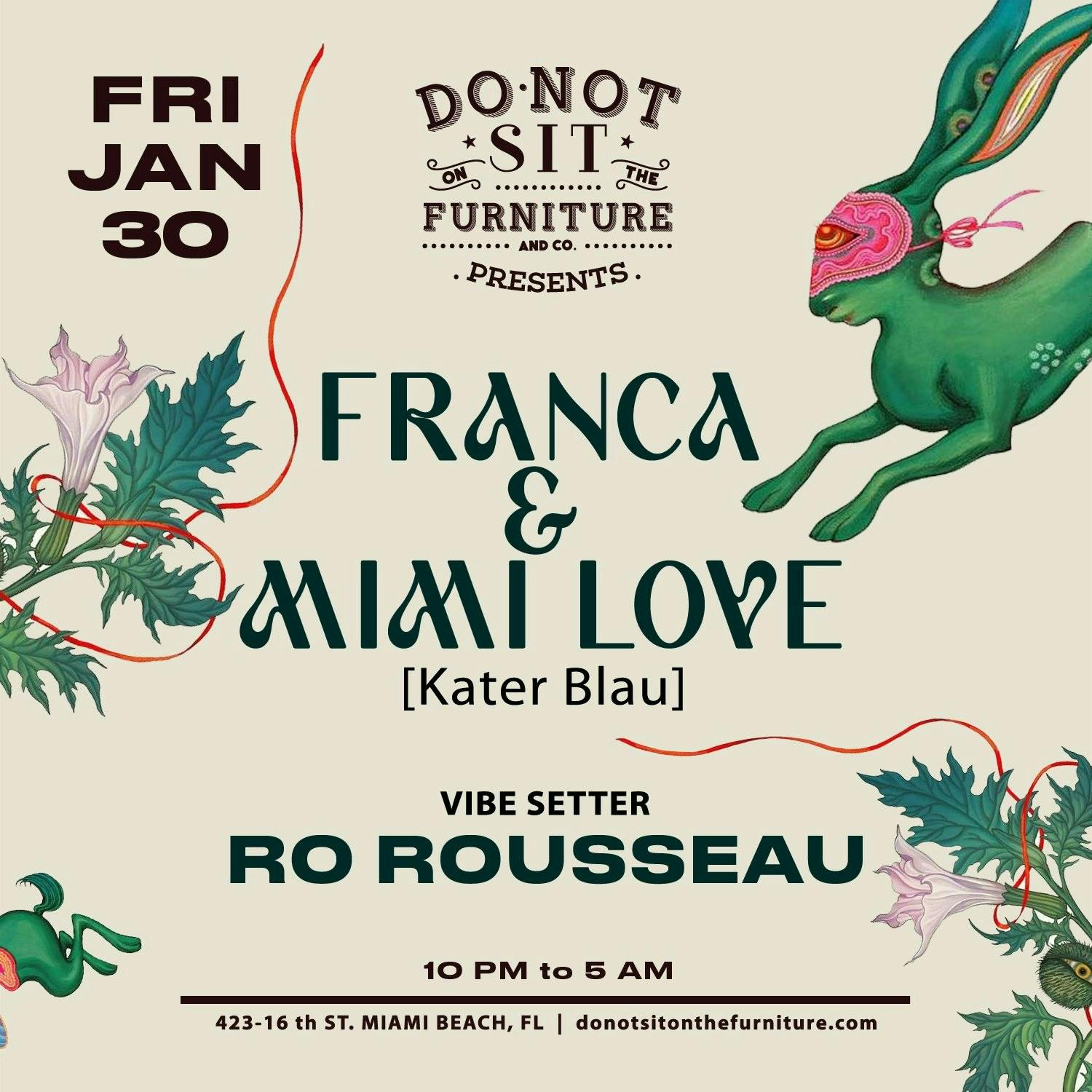 Do Not Sit On The Furniture