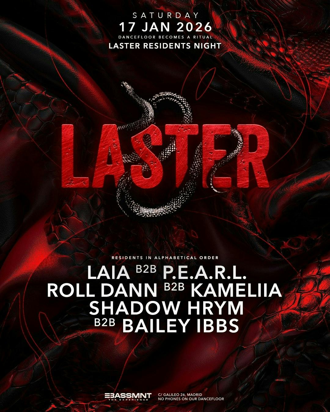 Laster Club presents RESIDENTS NIGHT