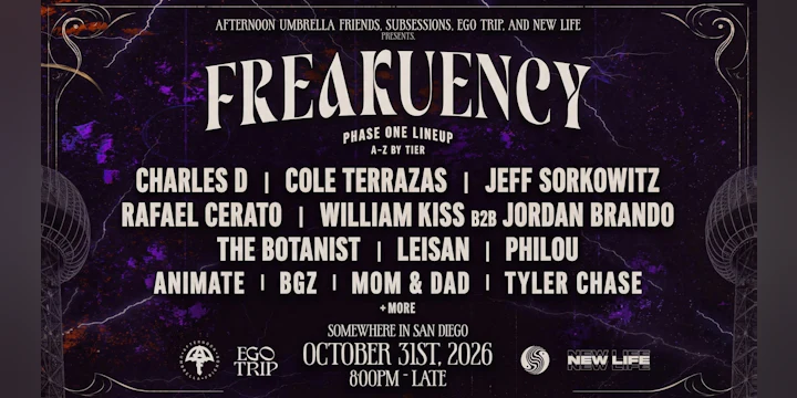 Freakuency Halloween 2026