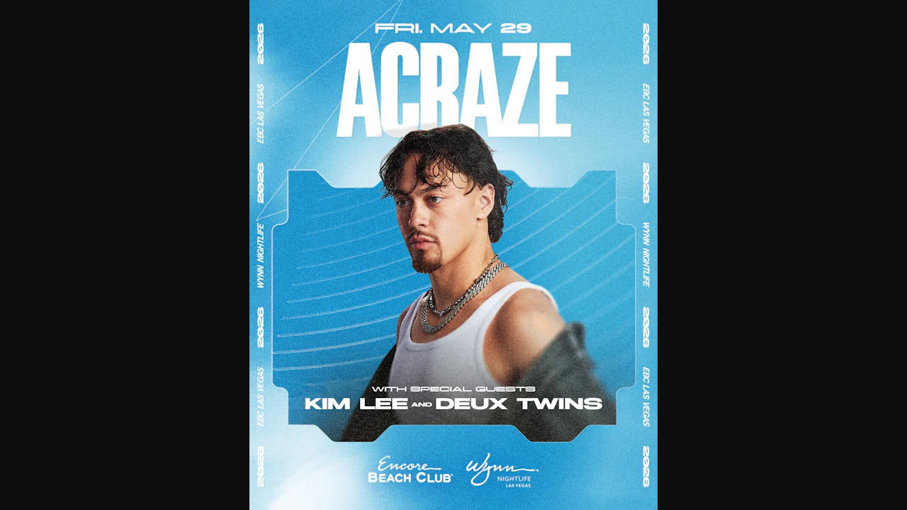 Acraze with Special Guests Kim Lee & Deux Twins