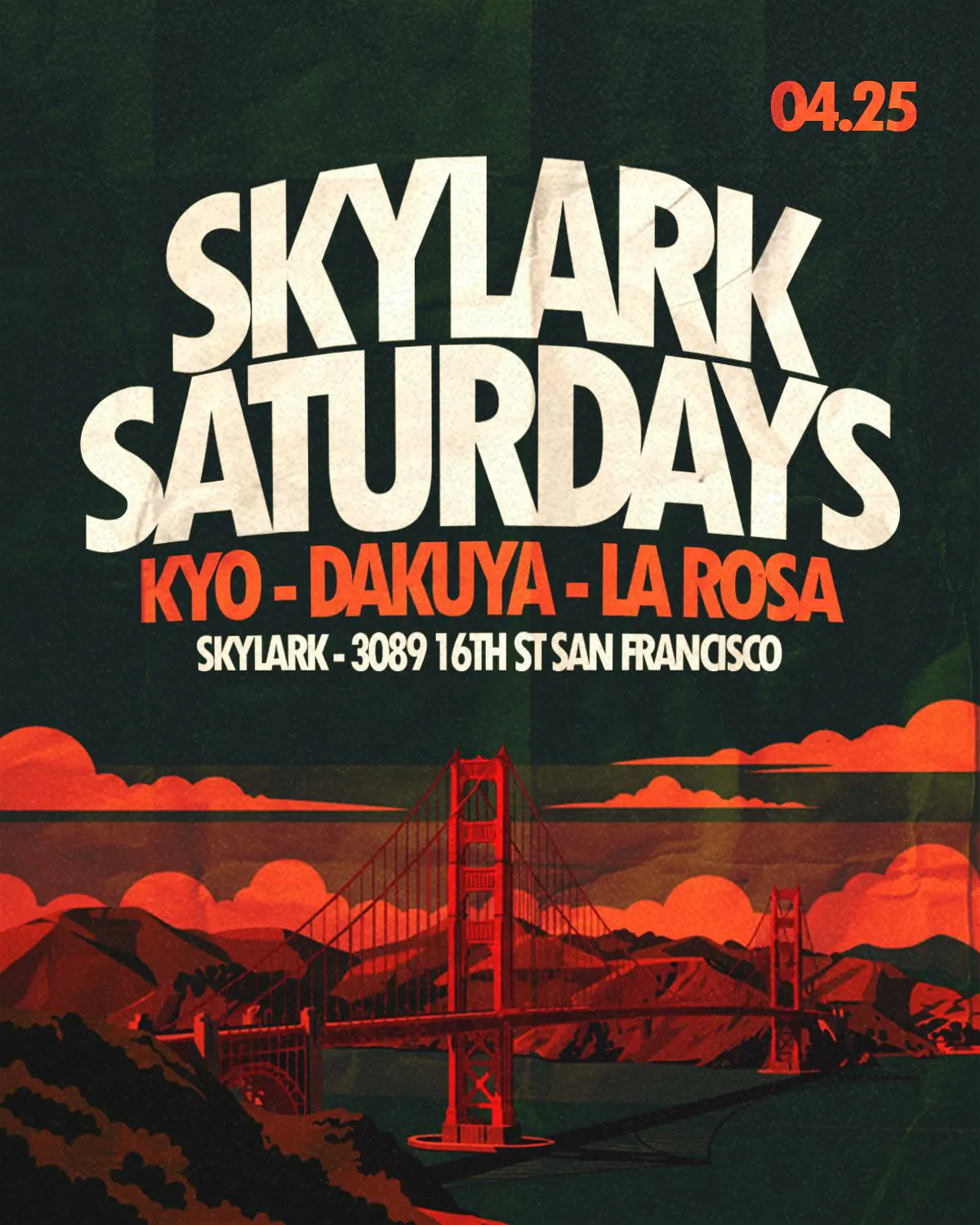 Skylark Saturdays