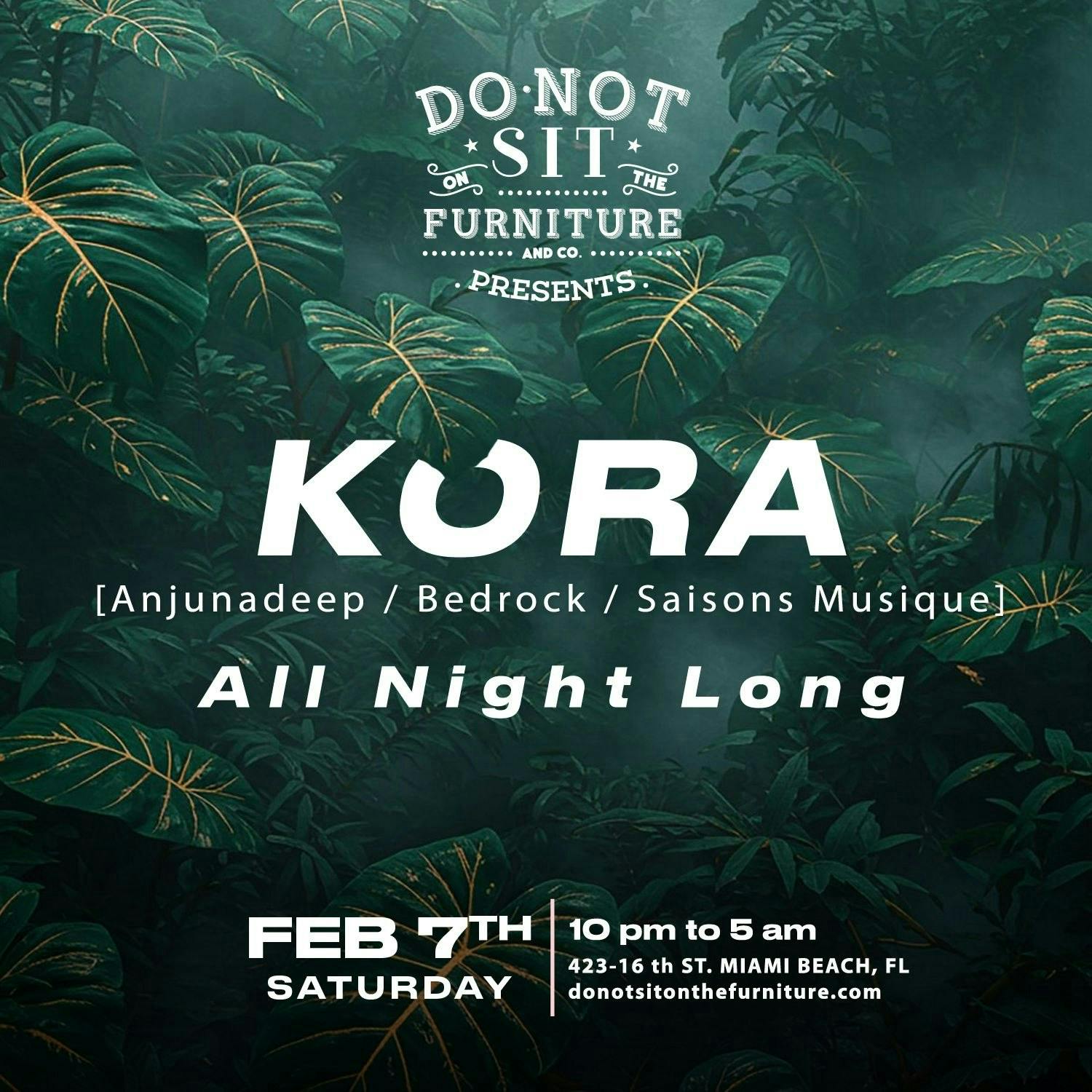 Do Not Sit On The Furniture