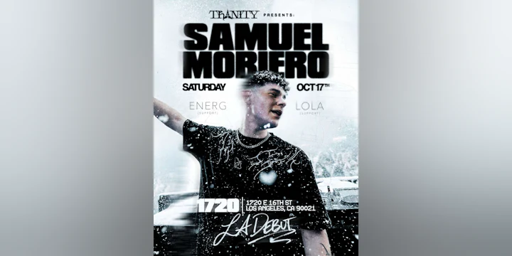 Samuel Moriero *LA Debut