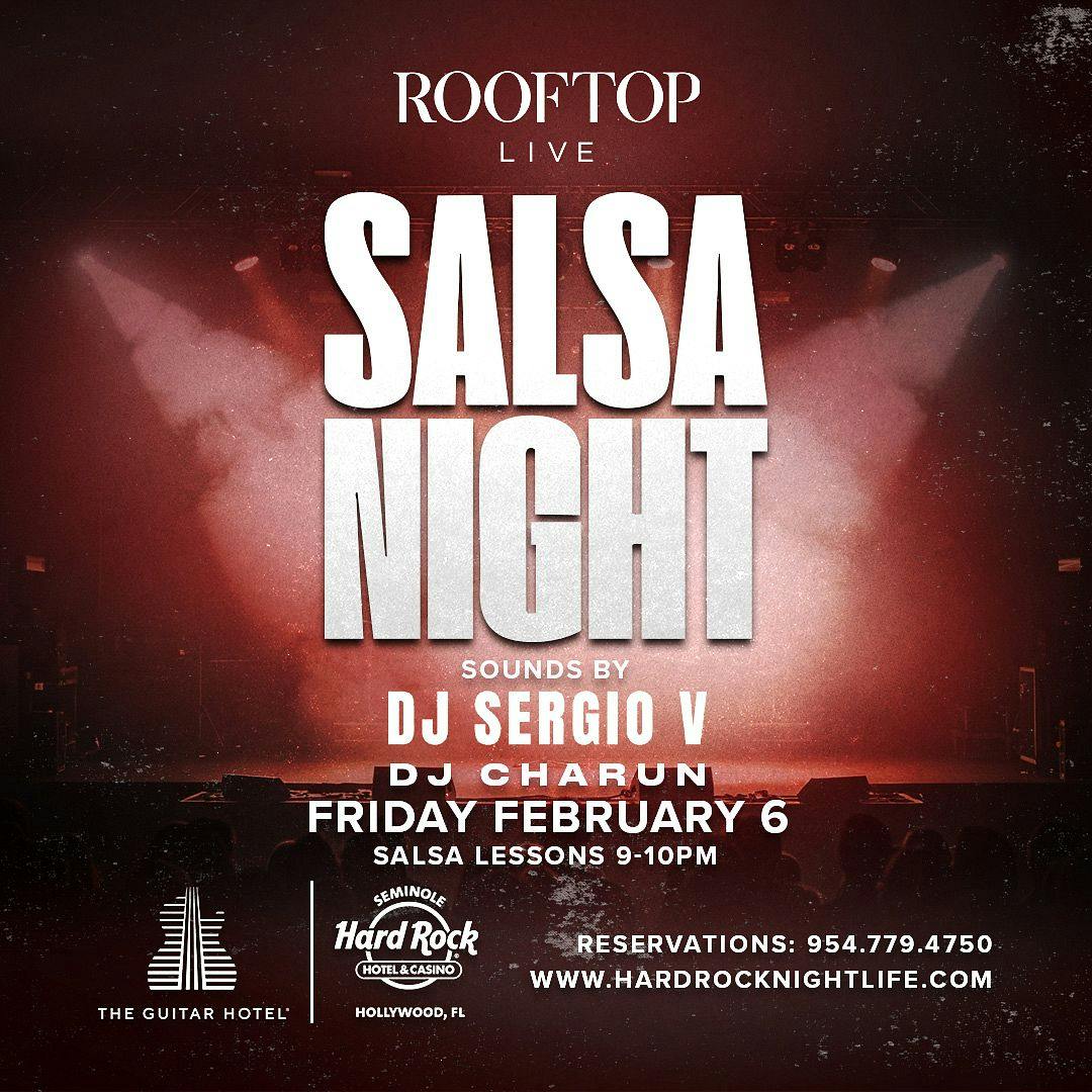 Salsa Night | Rooftop Live