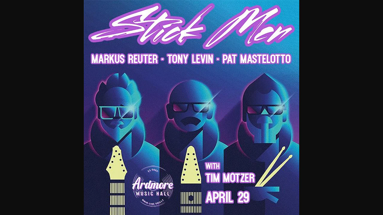 Stick Men: Tony Levin, Pat Mastelotto & Markus Reuter
