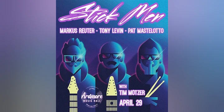 Stick Men: Tony Levin, Pat Mastelotto & Markus Reuter
