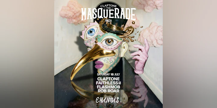 The Masquerade: Claptone, Faithless DJ Set, Flashmob, Rob Roar