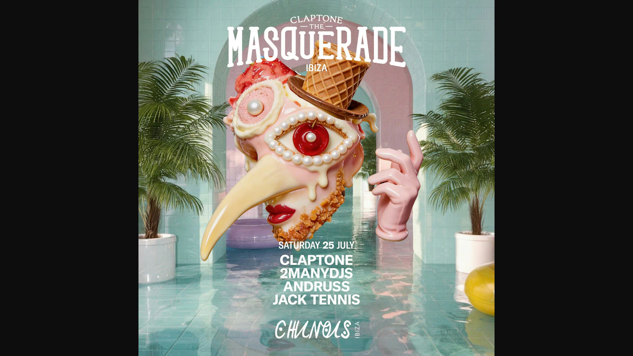 The Masquerade: Claptone, 2manydjs DJ Set, Andruss, Jack Tennis