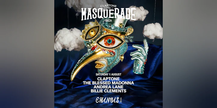 The Masquerade: Claptone, The Blessed Madonna, Andrea Lane, Billie Clements
