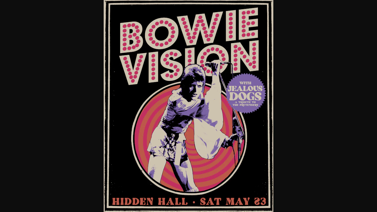 BowieVision with Jealous Dogs (Bowie / Pretenders Tributes)