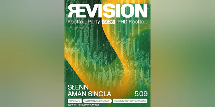 revision rooftop party
