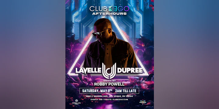 Lavelle Dupree -Saturday Night After Hours Party