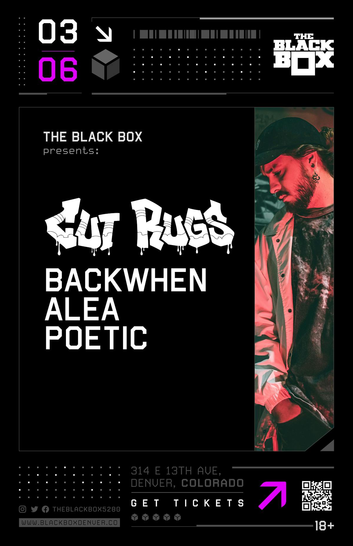 Cut Rugs w/ Backwhen, Alea, Poetic