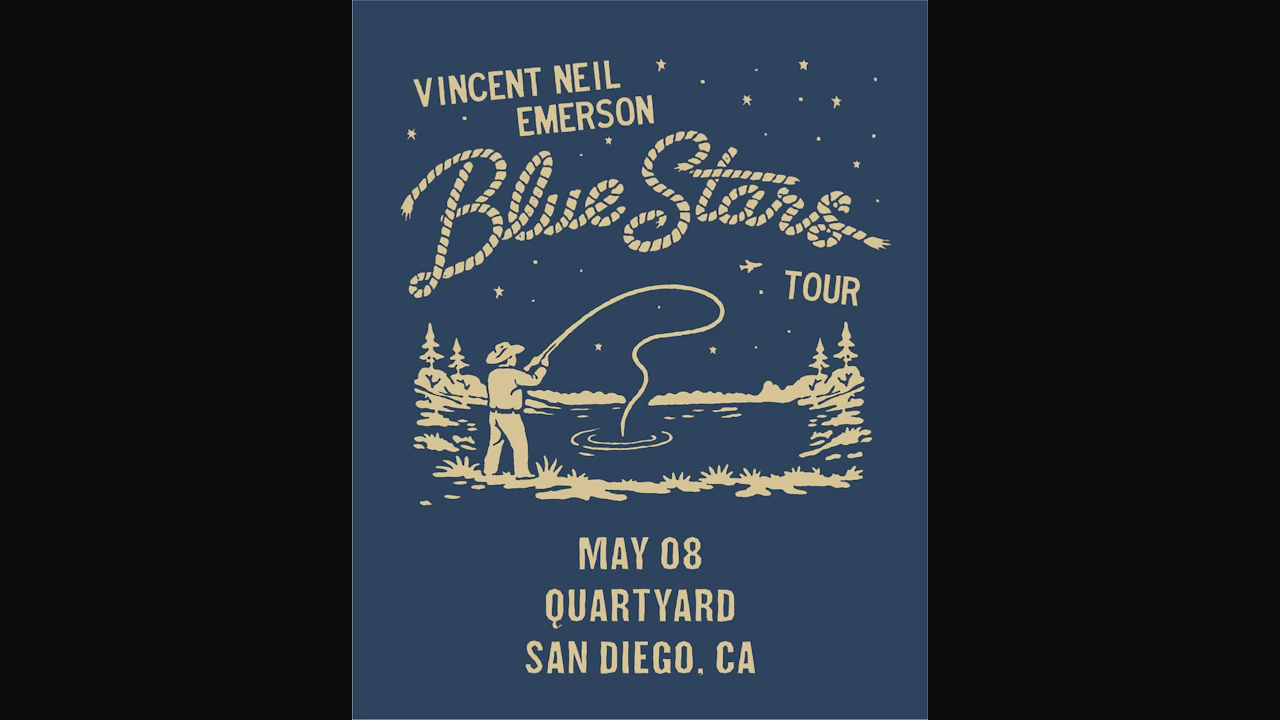 Vincent Neil Emerson: Blue Stars Tour
