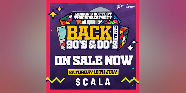 Back to the 90's & 00's!
