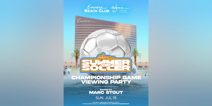 Championship Game Viewing Party: Marc Stout