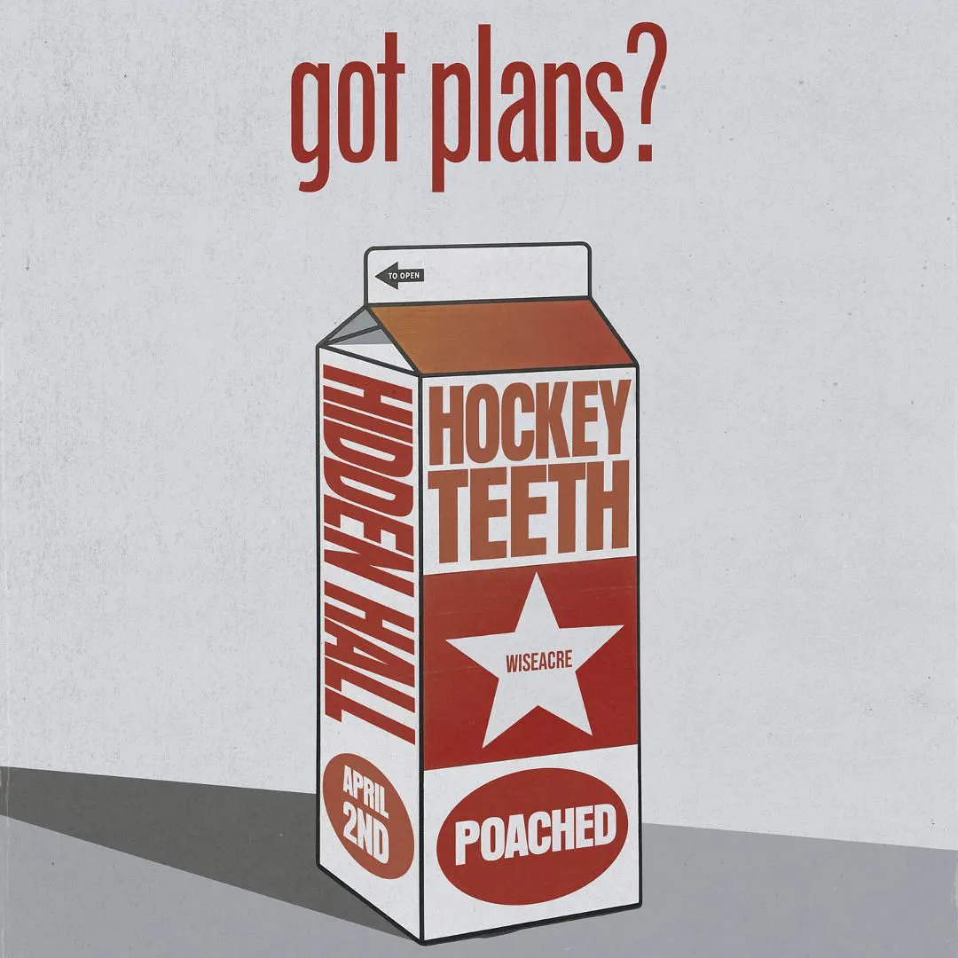 Hockey Teeth w/ Wiseacre, Poached