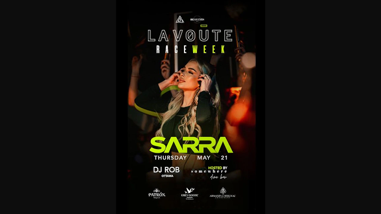 Race Week Opening Party with Sarra