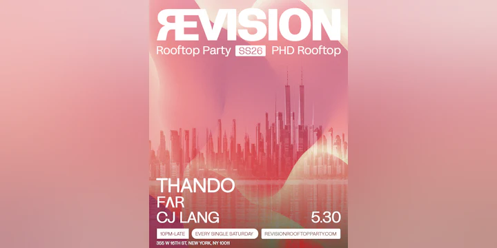 revision rooftop party