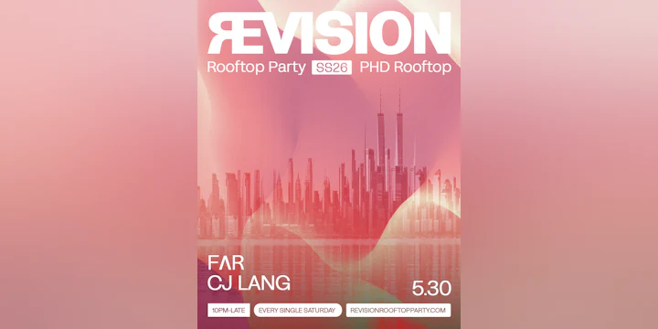 revision rooftop party
