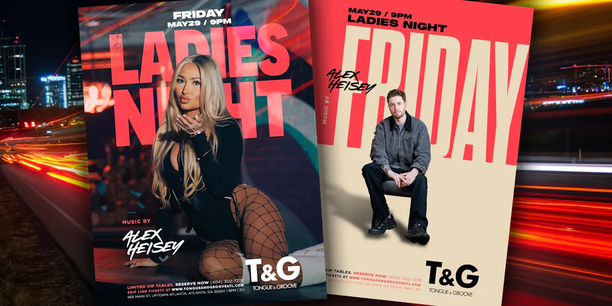 Ladies Night at Tongue & Groove Friday with DJ Alex Heisey