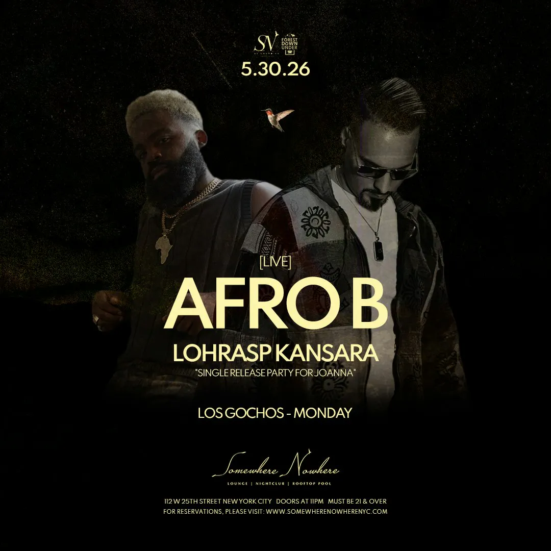 Afro B [Live] with Lohrasp Kansara
