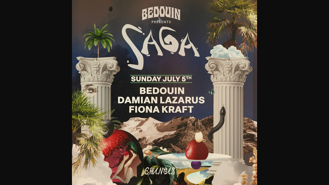 SAGA: Bedouin, Damian Lazarus, Fiona Kraft