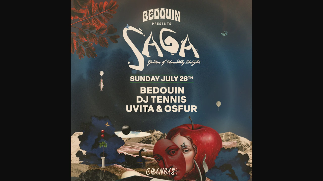 SAGA: Bedouin, Dj Tennis, Uvita & Osfur