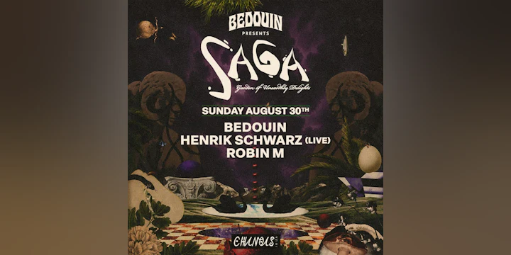 SAGA: Bedouin, Henrik Schwarz (Live), Robin M