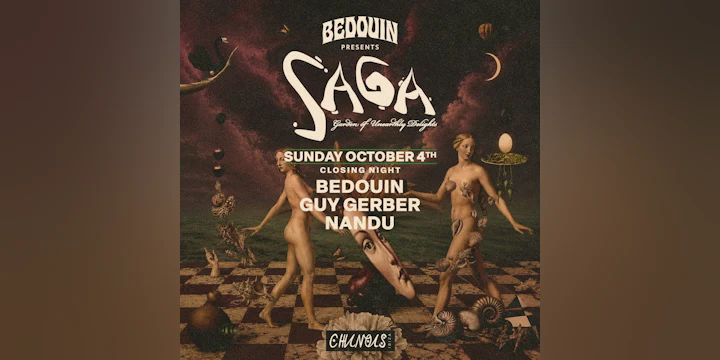 SAGA Closing: Bedouin, Guy Gerber, Nandu