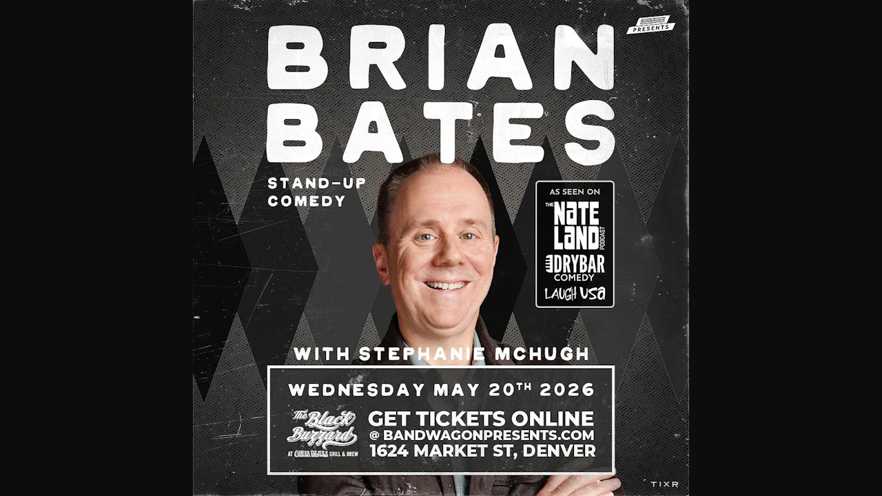 Brian Bates, Stephanie McHugh - Stand-Up Comedy (Denver)