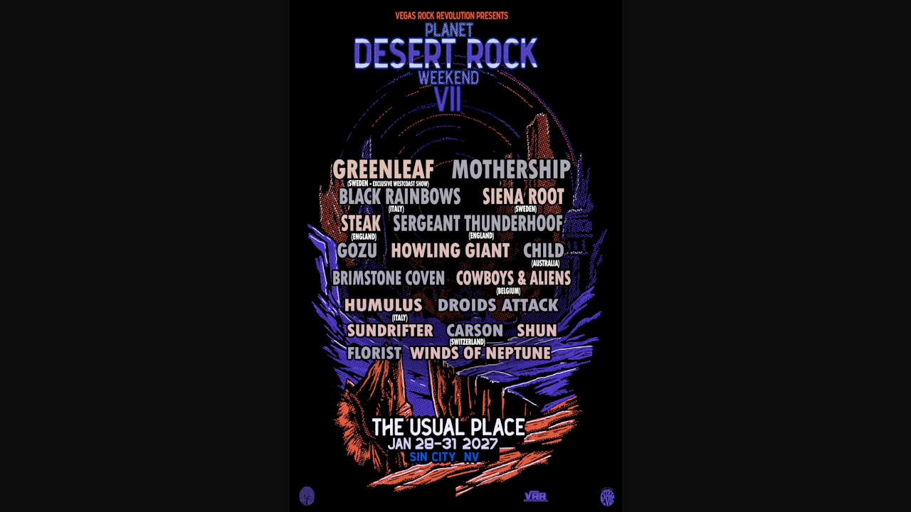 Planet Desert Rock Weekend VII - 31, 2027