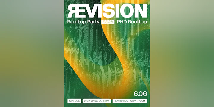 revision rooftop party