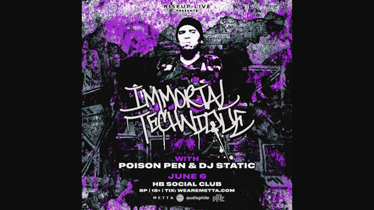 Immortal Technique at HB Social Club