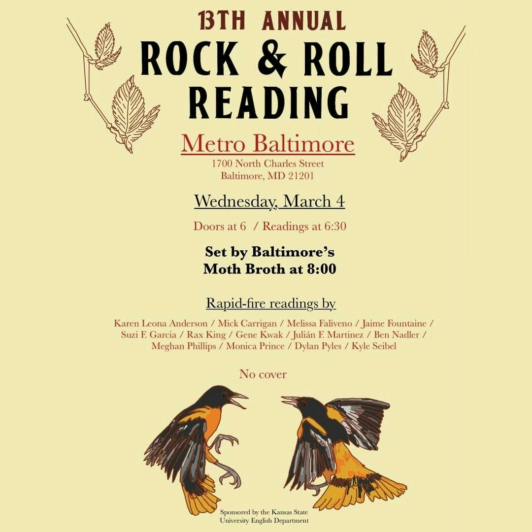 Awp Rock & Roll Reading w/ Moth Broth