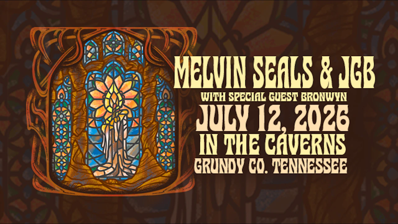 Melvin Seals & JGB in The Caverns with Bronwyn