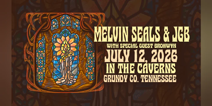Melvin Seals & JGB in The Caverns with Bronwyn
