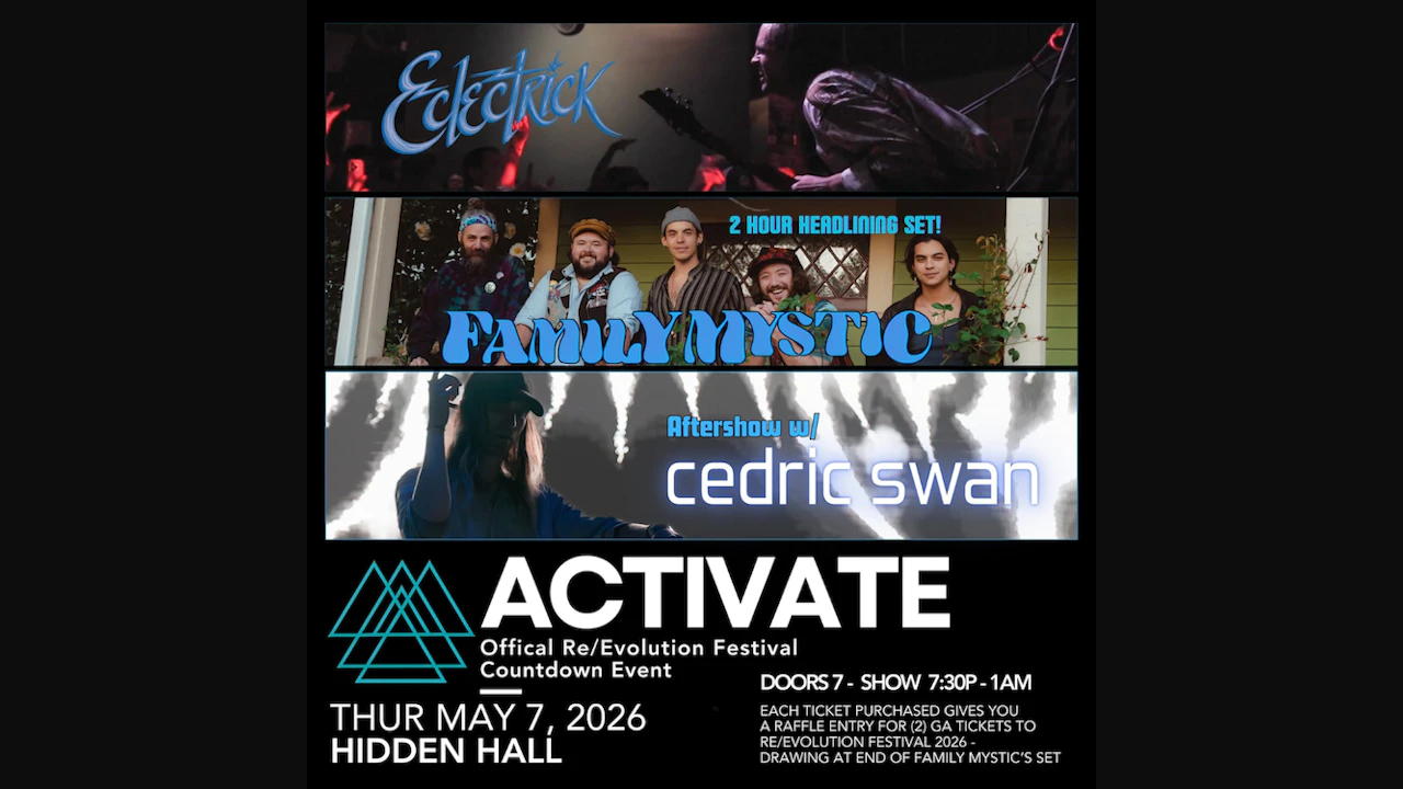 FAMILY MYSTIC with Eclectrick plus late night set Cedric Swan