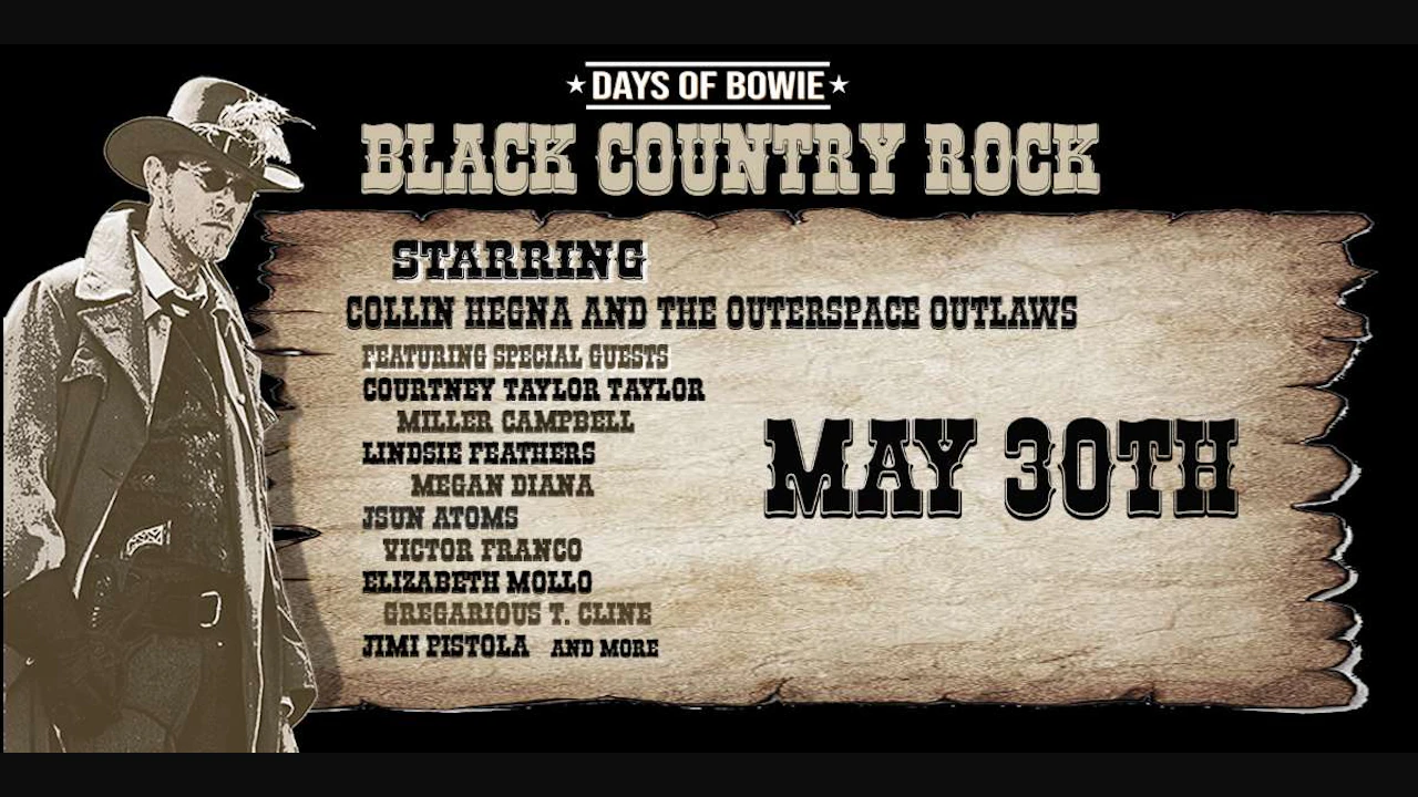Days Of Bowie Presents: Black Country Rock