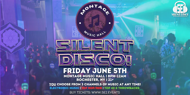 Silent Disco at Montage Music Hall (Rochester)