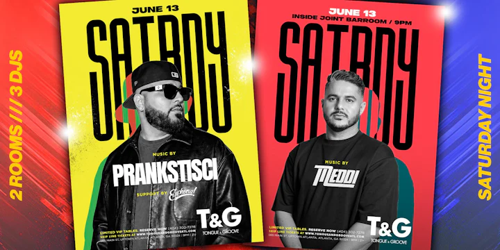 Satrdy with Djs Prankstisci + Euphoria + Meddi